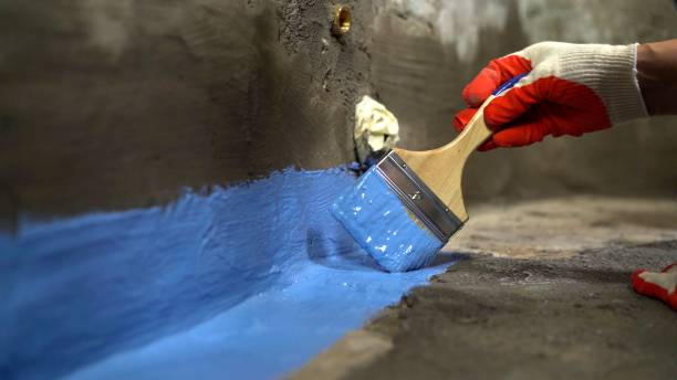 Commercial Foundation Crack Repair project at a Chaptico, MD business property by SJ Waterproofing Pros